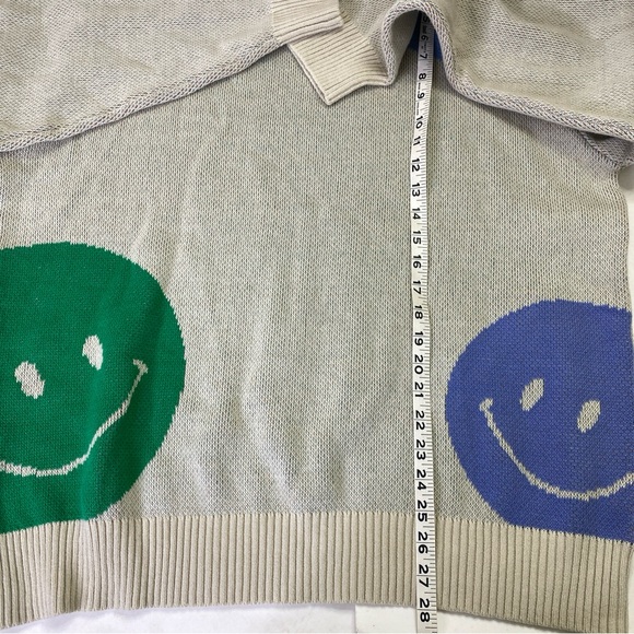PacSun Smiley Crewneck Sweater Size Large NWT - Picture 8 of 9